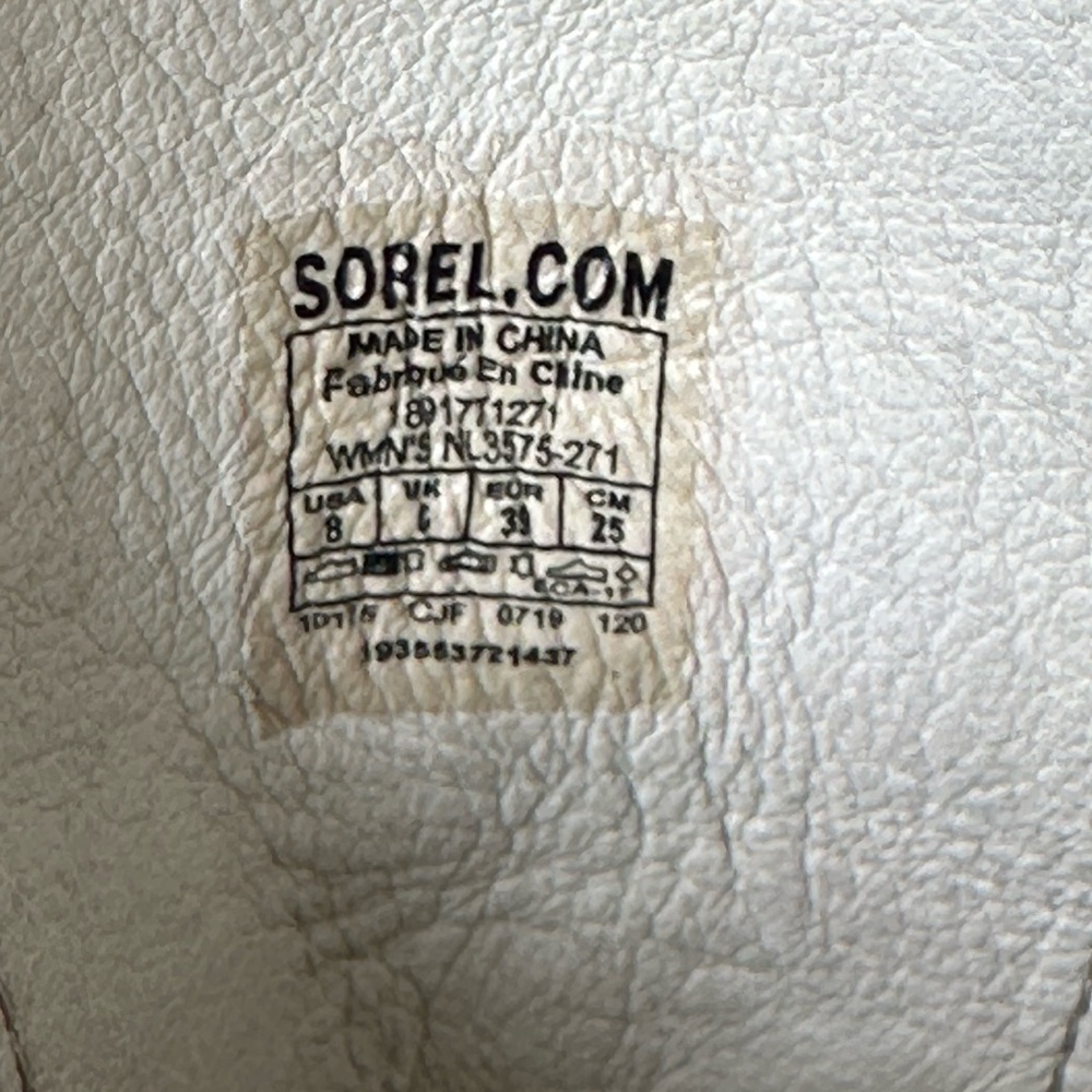Sorel Women’s Nadia Strappy Lace Up Sandals Size 8 - Picture 14 of 15